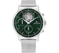 Tommy Hilfiger Reloj Analógico de Cuarzo Multifunción para Hombre con Correa de Acero Inoxidable con Correa de Acero Inoxidable - 1710608