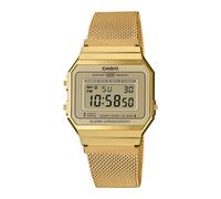 Reloj Unisex CASIO A-700WEMG-9AEF Acero Inoxidable Mesh Dorado VINTAGE