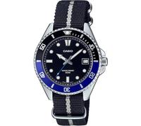 Casio Reloj MDV-10C-1A2VEF Unisex Diver Ø 38,5 mm Cuarzo Analógico Correa Textil
