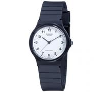 Reloj Unisex CASIO Vintage MQ-24-7BL Silicona Negro Blanco Clásico
