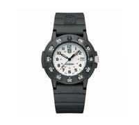 Luminox Reloj analógico de Cuarzo Suizo para Hombre con Correa de plástico XS.3007.EVO.S, Blanco, Correa