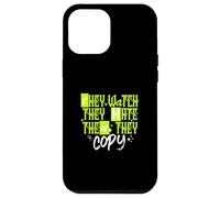 Reloj Verde, Odio, Copia Gráfico Verde Carcasa para iPhone 12 Pro Max