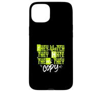 Reloj Verde, Odio, Copia Gráfico Verde Carcasa para iPhone 15 Plus