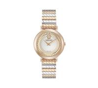 Versace Reloj Analógico para Mujer'S de Cuarzo Suizo con Correa en Acero Inoxidable VE0O00325