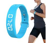 Reloj vibratorio, pulsera recargable con temporizador, pulsera para romper hábitos y monitor de sueño, para adultos, diario, sueño, viaje, casa, cama, habitación, medicación, reunión