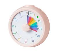 Reloj Visual Temporizador de Cuenta Regresiva - 9,5 X 4,3 X 9 cm, Herramienta de Gestión del Tiempo Silenciosa para Aprender con Horario Visual Para Niños Y Adultos, Aprendizaje En El Aula, Reunión De