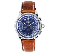 Reloj Zeppelin Graf Cuarzo Cronógrafo 50M Analógico de Lujo Z76143 Hombre
