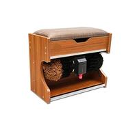 Relojes con zapatos para el hogar, pulidor automático de zapatos de inducción para pulir y pulir, kit portátil de zapatos de cuero (color madera 1) (color madera 2)