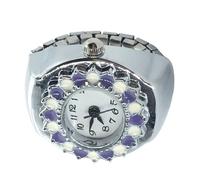 Relojes de anillo para mujer - Reloj de anillo para mujeres y hombres, innovador reloj de joyería con cronometraje preciso para familiares, colegas, cumpleaños, Navidad, Día de la Madre, San Valentín