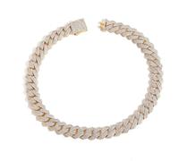 Relojes de Cinturón de Encaje Grande con Iced out para Hombres, Medida 19 mm, Cuerpo de Oro Sólido Chispeante y Anillo para Hip Hop con Estilo Miami