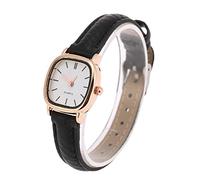 Relojes de Cuarzo para Mujer Reloj de Pulsera analógico de diseño Simple Correa de Cuero cómoda Reloj de Pulsera para señora Relojes para Mujer Relojes para Adolescentes(#1)