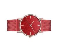 Relojes De Mujer, Pulsera De Resistente Al Agua | Relojes Casuales Con Banda De Malla Brillante: Para Desplazamientos, Desviación De Banqu Que Respalda Seamet, Actividad Social, Viajes De Negoci