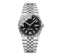 Relojes De Pulsera Para Hombres | 30 Metros Impermeable Luminoso Accesorio | Reloj Deportivo Para Hombres Al Aire Libre Para Familia Novio Casual Diario Negocios Interior Exterior Casa, Negro
