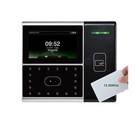 Relojes de Tiempo para empleados, 301 Facial Face Reconocimiento Tarjeta Empleado Tiempo Sistema de Asistencia Recorder TCP/Control de Acceso a TCP/IP Gran Capacidad de Memoria (Color : Iface301