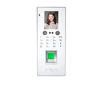 Relojes de tiempo para empleados, Asistencia en el tiempo Pantalla de color Control de acceso Face & Huella digital y contraseña y Tiempo Tiempo Máquina de asistencia Máquina Blanco Grabadora de emple