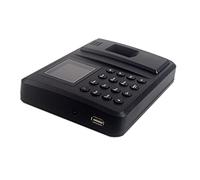 Relojes de Tiempo para empleados, Biométrico Huella Dactilar Tiempo Máquina Máquina Oficina Recorder HR Gestión de empleados Escáner de Huellas Dactilares Gran Capacidad de Memoria