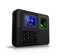 Relojes de Tiempo para empleados, Máquina de Reloj de Tiempo Zk101 Reloj de Tiempo for empleados Tipo de contraseña Máquina de Asistencia for pequeñas Empresas Gran Capacidad de Memoria