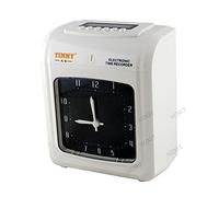 Relojes de tiempo para empleados, Reloj de asistencia, Tarjeta de perforación, Máquina de tarjeta Punch, Máquina de asistencia, Versión en inglés A-8 Reloj de tiempo electrónico Gran capacidad de memo