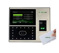 Relojes de Tiempo para empleados, Uface800 Linux System TCP/IP Máquina de Empleado del Sistema de Asistencia Facial de reconocimiento Facial Gran Capacidad de Memoria (Color : UFace800-ID, Size :