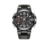 Relojes deportivos analógicos digitales para hombre, pantalla , estilo deportivo impermeable, uso formal casual, movimiento de cuarzo, compañero de muñeca fiable para atletismo, negocios, oficina