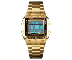 Relojes Digitales Multifuncional cronómetro Cuenta atrás Alarma retroiluminación Resistente al Agua Reloj para Hombre