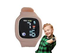 Relojes inteligentes para niños | Relojes digitales con pantalla LED colorida | Reloj inteligente de natación impermeable | Reloj cuadrado luminoso de silicona para niños, juguetes educativos, regalos
