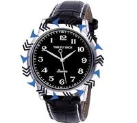 Relojes Invertidos. Reloj De Pulsera El Puntero Gira En Sentido Inverso. Los NúMeros EstáN Dispuestos Al RevéS. Reloj Invertido.Relojes En Sentido Antihorario. Movimiento De Cuarzo Cronometraje De