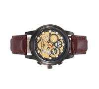 Relojes Mecánicos De De Moda Masculina - Reloj Automático De Hombre Mecánico Montre Homme, Relojes De Pulsera Impermeable Reloj Deportivo con Correa De Correa De Hombre para Hombre, marrón
