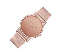 Relojes Mujer - Reloj De Pulsera Impermeable | Reloj Femenino Impermeable Con Correa De Malla Brillante | Para Trabajo Banquete Actividad Social Viaje Viaje De Trabajo Cumpleaños Madre Fid, oro rosa