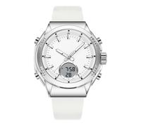 Relojes para damas impermeables deportivos para mujeres con correa de silicona suave, relojes de pulsera de moda para mujer con doble pantalla digital analógica, alarma, fecha, luz nocturna para