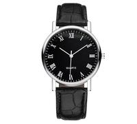 Relojes para hombre, reloj de moda para hombre, reloj de pulsera deportivo clásico, reloj de pulsera casual con correa de cuero, elegante reloj de hombre para uso diario, reloj analógico duradero para