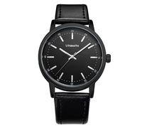 Relojes para Hombres, Moda y sencillez, los números de Puntero Tradicionales Muestran Relojes Casuales Redondos de Cuarzo (Hei)