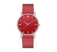 Relojes Para Mujer | Elegante Correa De Malla Brillante - Reloj Casual con Correa de Malla Brillante | Para Desplazamientos, Banquete, Actividad Social, Viaje de Negocios, Exámenes, Madre, Novia, Adol
