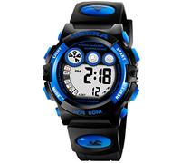 Relojes para niños Niños Niños Chicas Deportes Analógico Digital Impermeable LED Luz Azul Naranja Rosa Rojo Amarillo Relojes de Pulsera Teenage Junior Rubber Silicone Funciones múltiples Reloj