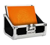 Reloop 80 Record Case Black - Caja para Discos (Capacidad 50 Unidades), Color Negro