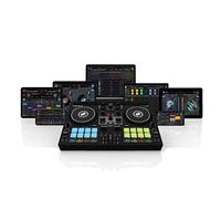 Reloop Buddy - Controlador DJ De 2 Canales Compacto Para Algoriddim Djay Pro En iOS, iPadOS, Android, Mac Y PC Con Pads De Rendimiento RGB, Paletas FX Y Control Neural Mix, Conexión USB, (Negro)