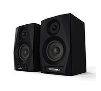 Reloop DSM-3 BT Altavoz Bluetooth para PC para DJ y productores, Sistema profesional de monitorización activa de 2 vías con entrada inalámbrica, Sonido potente y equilibrado para DJ y productores