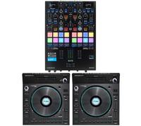 Reloop ELITE Mezclador de alto rendimiento DVS profesional para Serato DJ Pro, 16 pads de rendimiento RGB grandes y sensibles a la velocidad