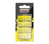 Reloop Knob Cap Set yellow - compatible con muchos mezcladores y controladores de DJ, amarillo