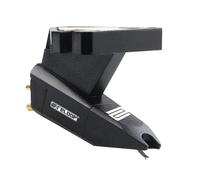 Reloop OM Black - Montaje de la cubierta del cabezal, bajo desgaste del vinilo, estructura robusta