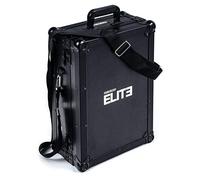Reloop Premium Battle Mixer Case Construcción de madera y aluminio muy robusta y artesanal, Transporte cómodo gracias al asa y a la correa adicional para el hombro