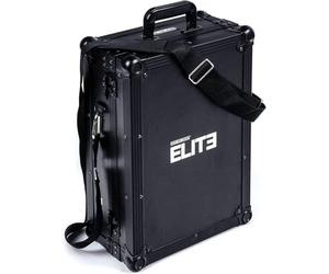 Reloop Premium Battle Mixer Case Construcción de madera y aluminio muy robusta y artesanal, Transporte cómodo gracias al asa y a la correa adicional para el hombro