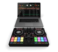 Reloop Ready Controladora de DJ compacta de 2 reproductores diseñada para Serato DJ Lite & DJ Pro, AMS-READY