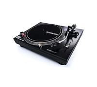 Reloop RP-1000 MK2 - Tocadiscos con transmisión por Correa para DJ y HiFi, Rango de variación Pitch +/-10%, Negro