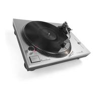 Reloop RP-2000 MK4 Silver - Giradiscos DJ con accionamiento Directo controlado por Cuarzo, Botones metálicos con un Tacto Respuesta táctil, construcción Robusta y de Gran Peso con Am