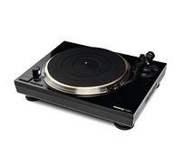 Reloop Turn 5 - Plataforma giratoria HiFi controlada por cuarzo con un potente accionamiento, Hi-Tech Ortofon 2M Red, negro-oro