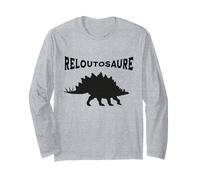 Reloutosaure Humor - Dinosaurio Amusant Jeu de Mots Design Manga Larga