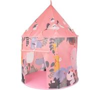 Relsy Pink Kids Pop Up - Tienda de campaña para exteriores, 135 cm x 100 cm, Pink Kids Play Tent, Adventure Indoor & Outdoor Toys Plegable, Play Den Ball Pit Garden Toys for Toddler Girls & Children