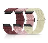 Relting Compatible con correas de reloj de 16 mm, 18 mm, 19 mm, 20 mm, 22 mm, correa de repuesto de liberación rápida, correas elásticas ajustables de nailon elástico para hombres y mujeres