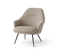Rely HW140 Sillón lounge con respaldo alto Negro/Re-Wool 0218